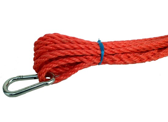 Sicherheitsseil 10 m mit Karabiner