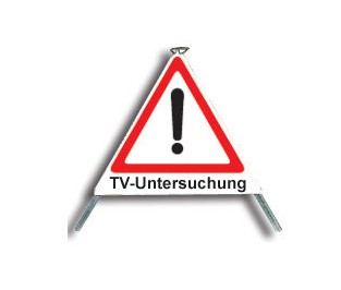 Faltsignal "TV-Untersuchung" Typ 70